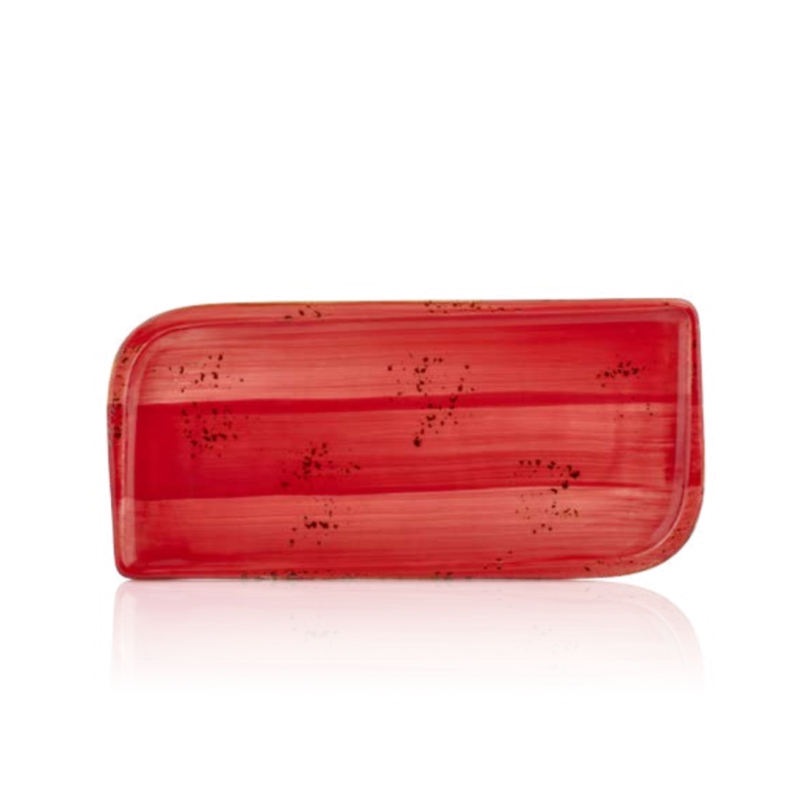 By Bone Ardent Porselen Dikdörtgen Tabak 40cm