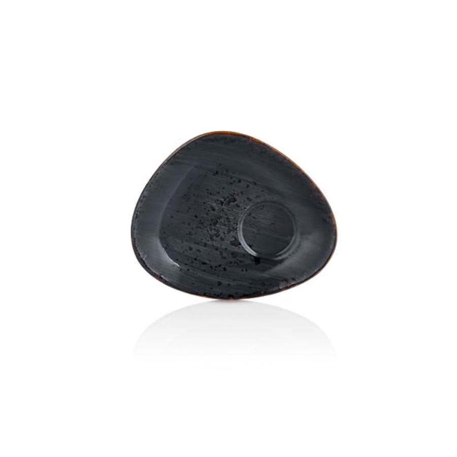 By Bone Balance Porselen Kahve Sunum Tabağı 14x11cm