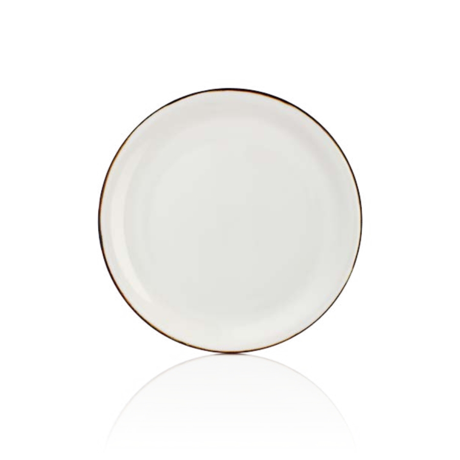 By Bone Gleam Zest Porselen Düz Tabak 21cm