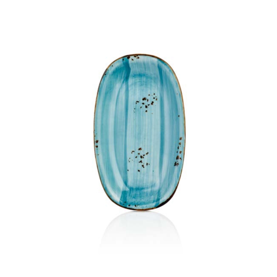 By Bone Infinity Porselen Oval Tabak 29cm