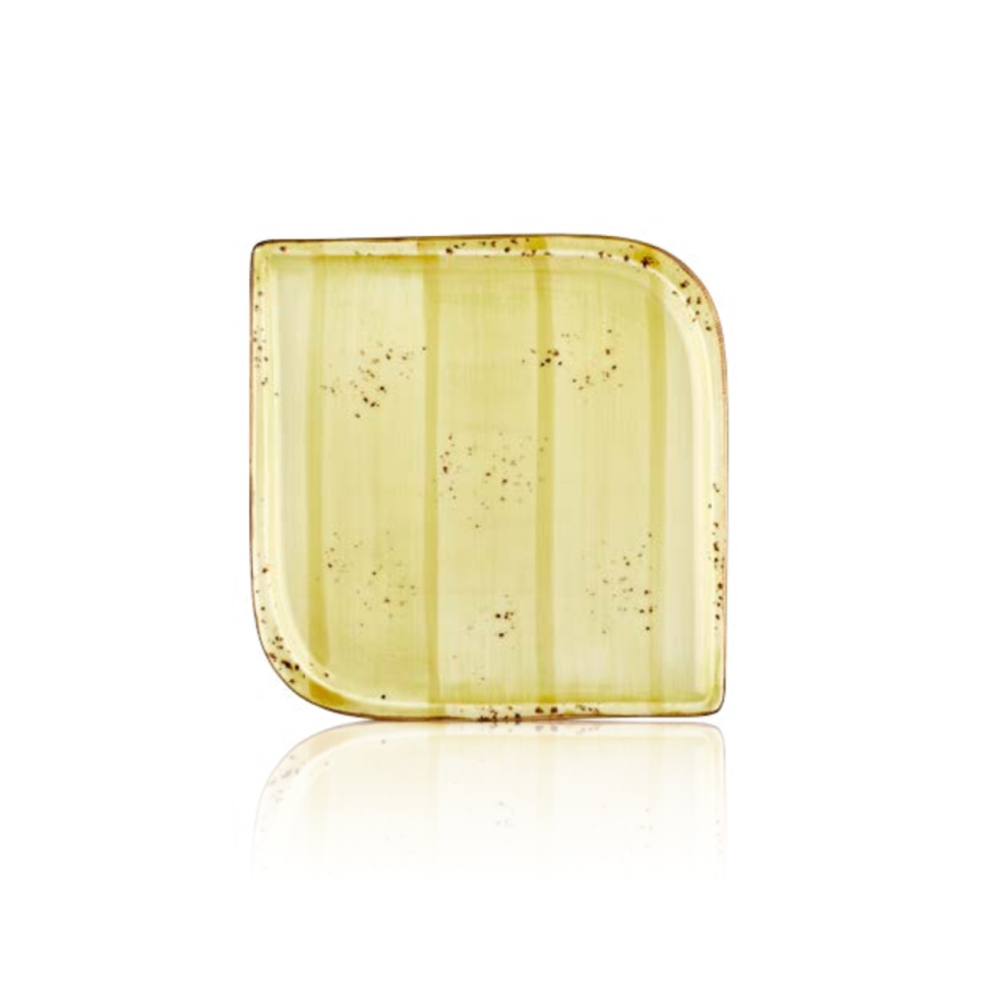 By Bone Sun Porselen Kare Tabak 20cm