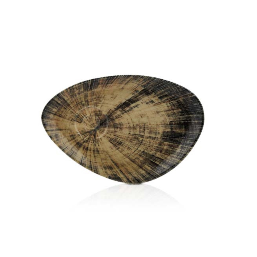 By Bone Tinta Kolezyum Porselen Çay Sunum Tabağı 25x17cm