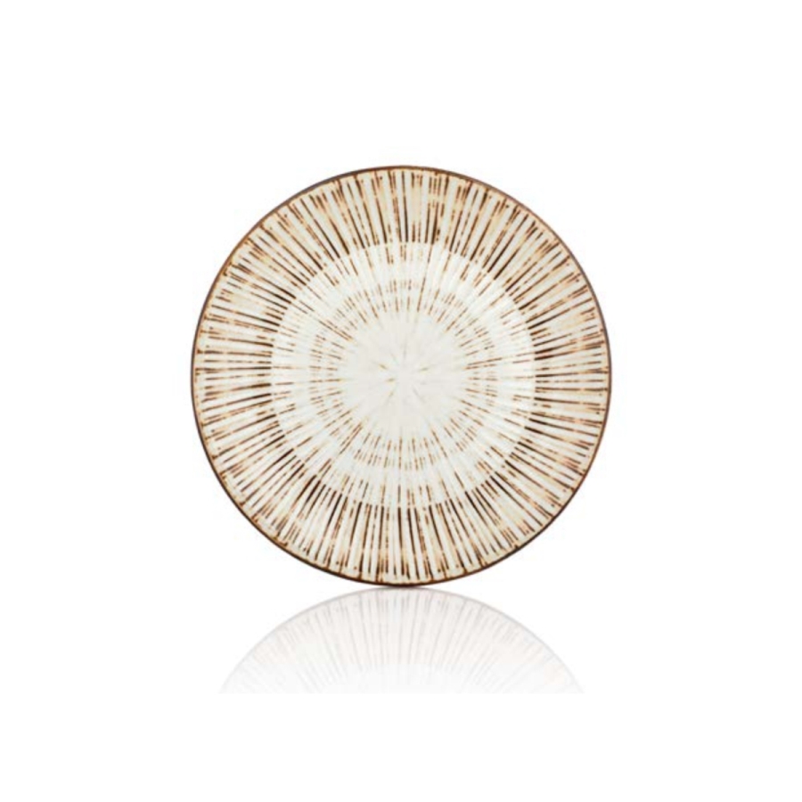 By Bone Tinta Alegna Porselen Düz Tabak 27cm