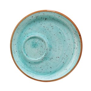 Bonna Aqua Banquet Porselen Espresso Fincan Tabağı 12cm