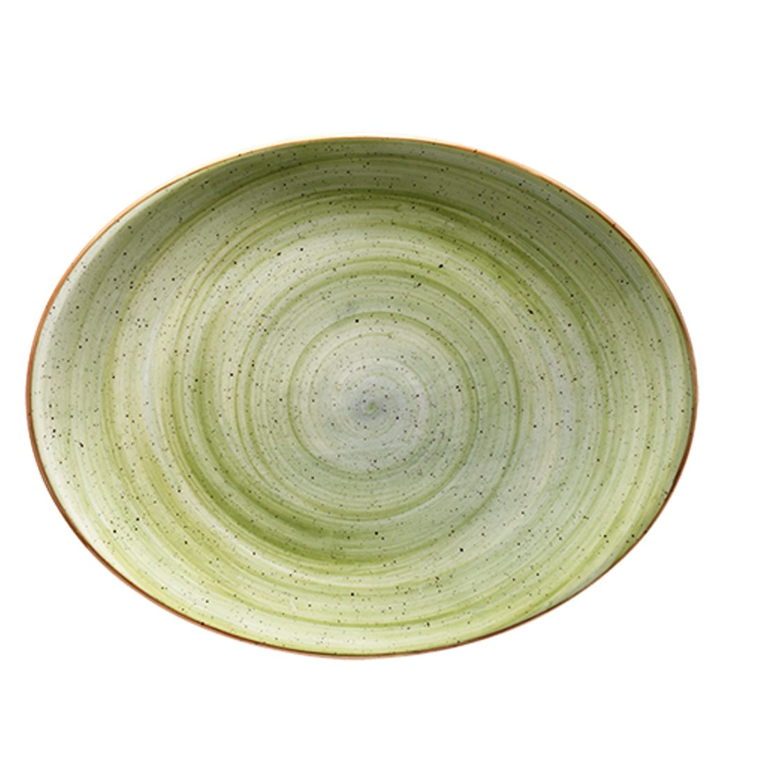 Bonna Theraphy Moove Porselen Oval Tabak 31x24cm