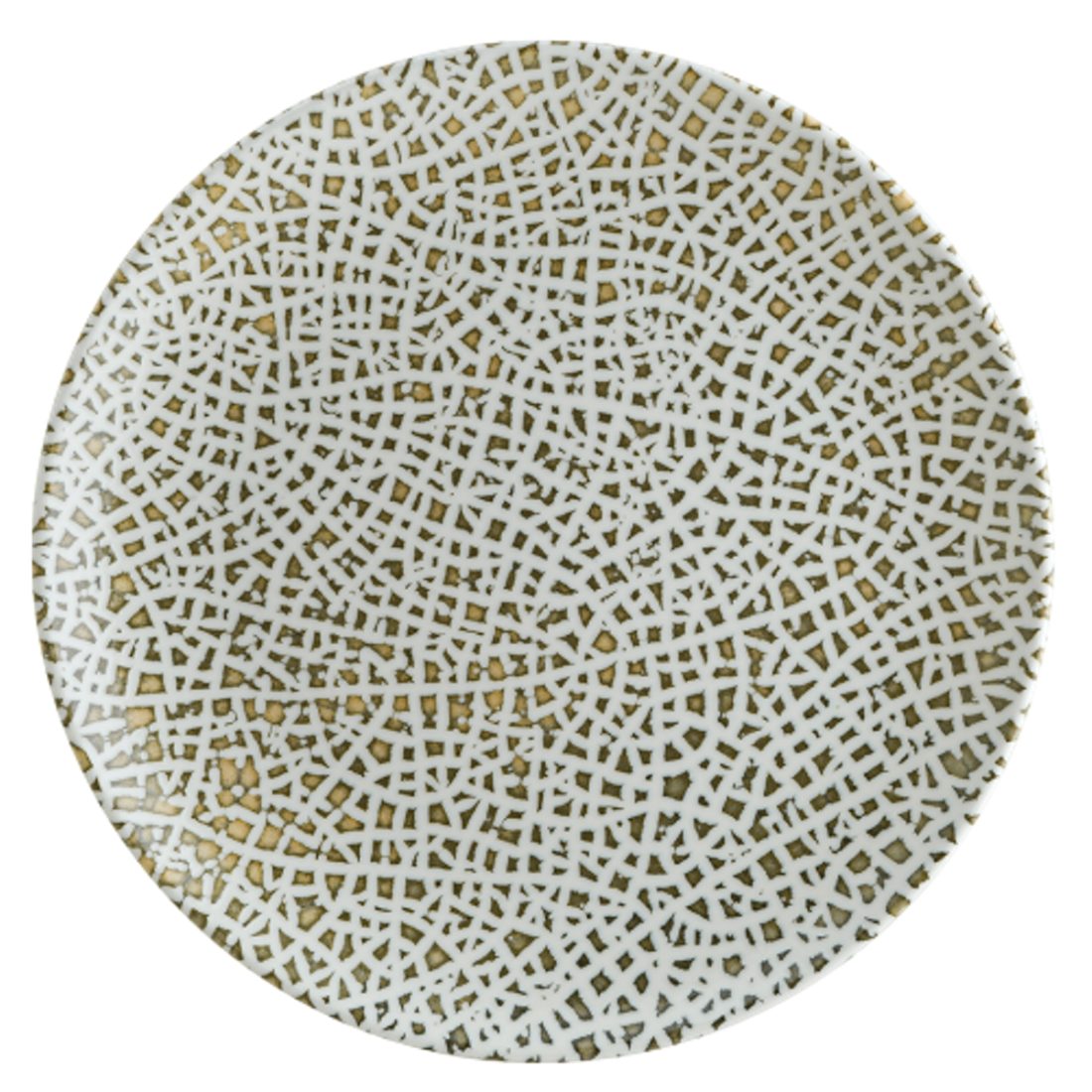 Bonna Lapya Wood Gourmet Porcelain Flat Plate 19cm