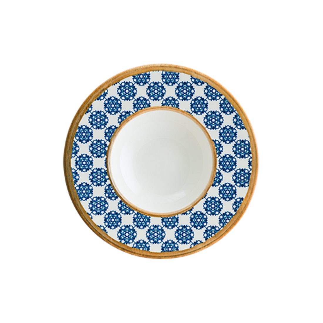 Bonna Lotus Banquet Porselen Çukur Tabak 28cm