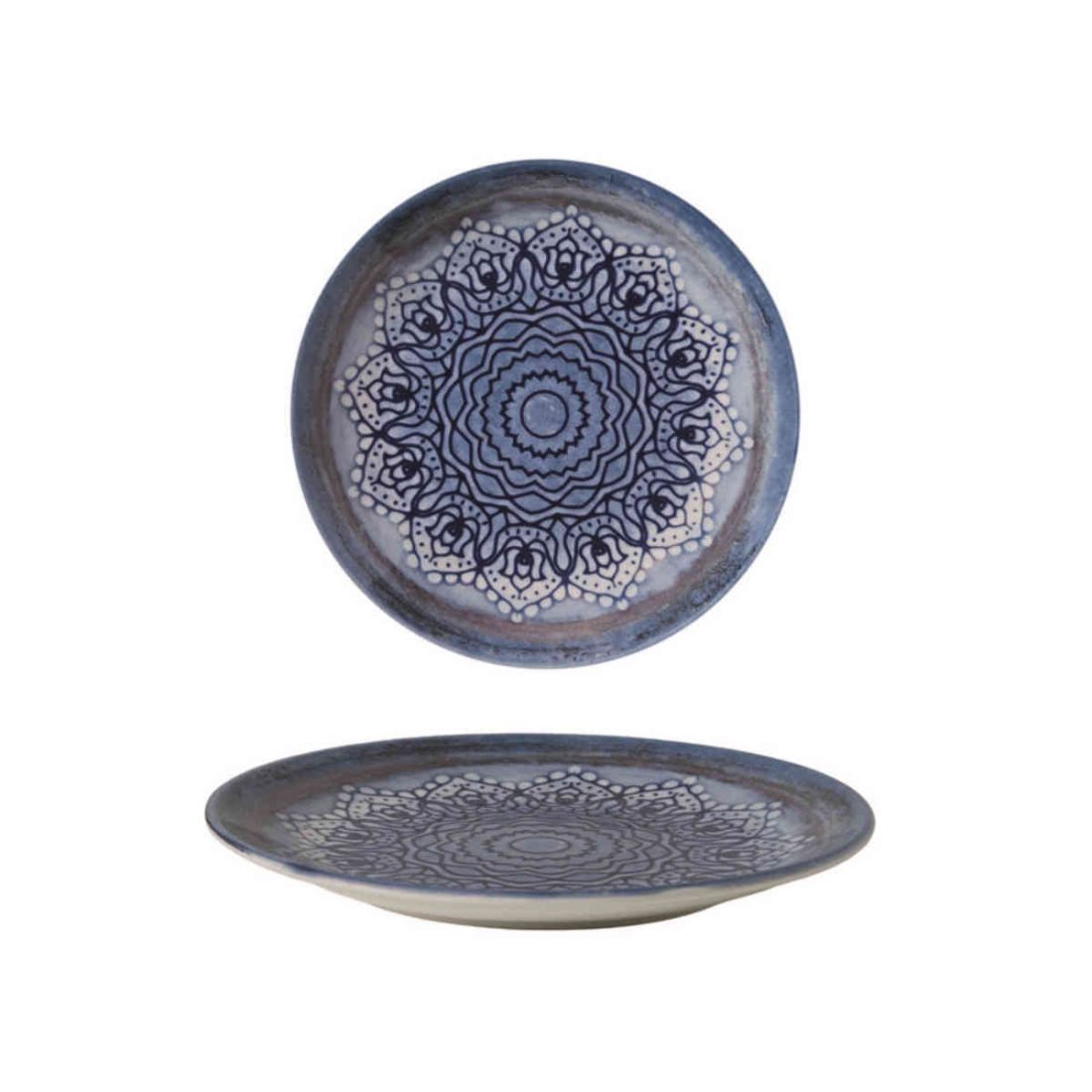 Güral Porselen Blue Voyage Servis Tabağı 25cm