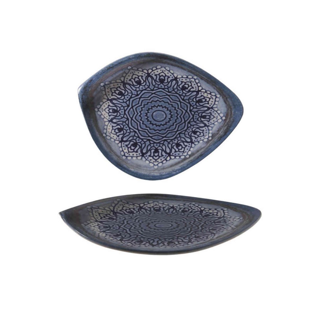 Güral Porselen Blue Voyage Düz Tabak 24cm