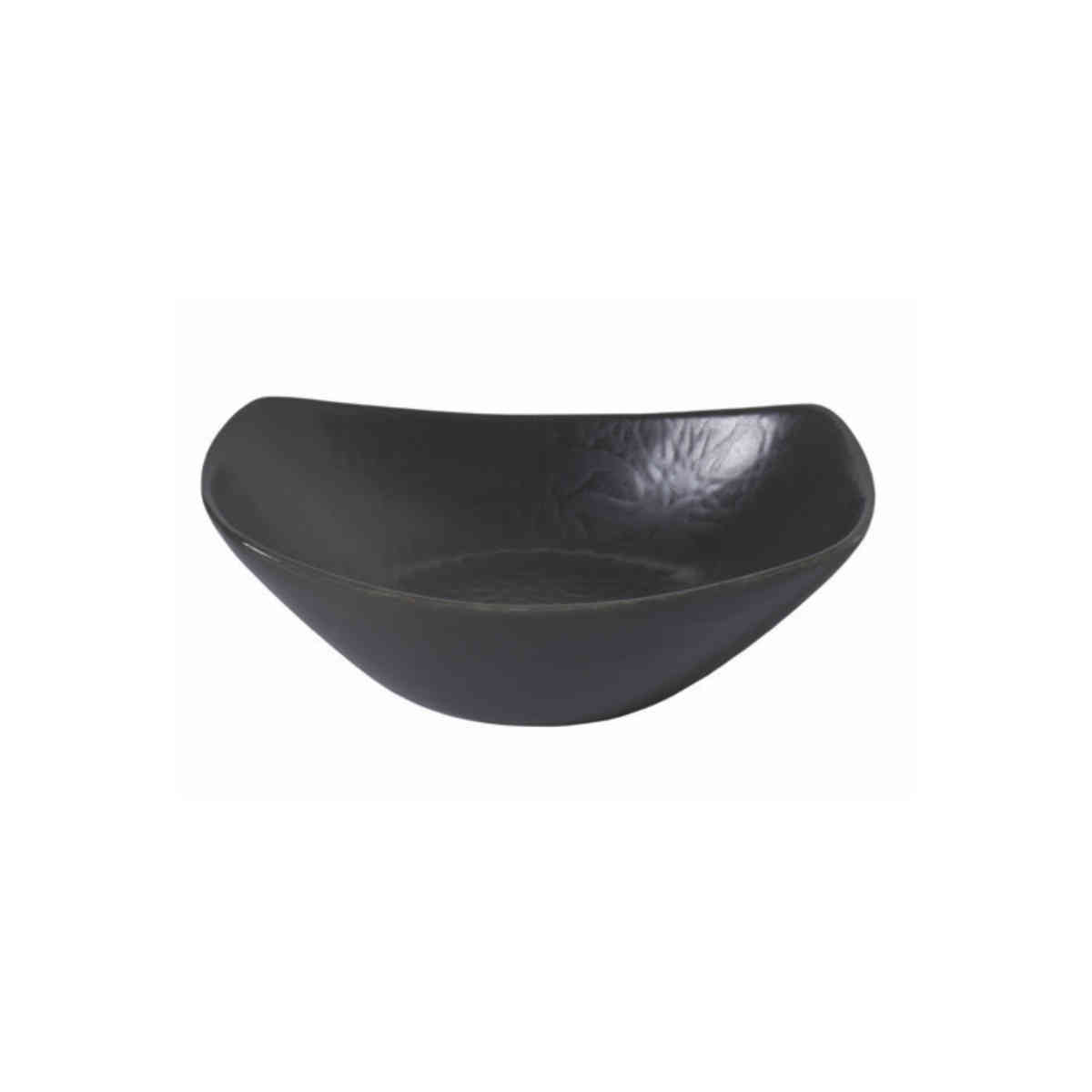 Güral Porselen Blackmatt Kansas Sos Tabağı 10x8cm