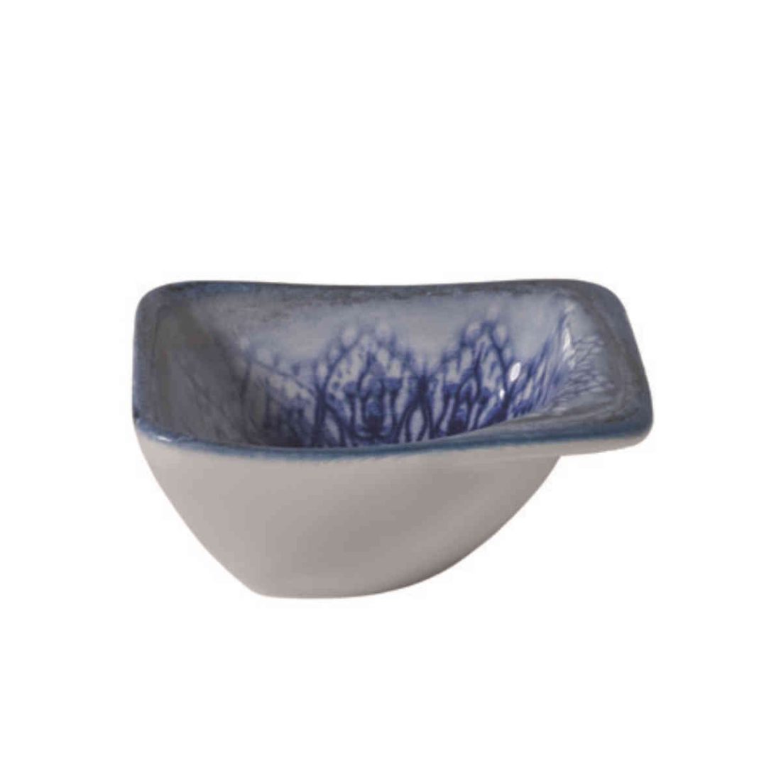 Güral Porselen Blue Voyage Napoli Sos Tabak 10x8cm