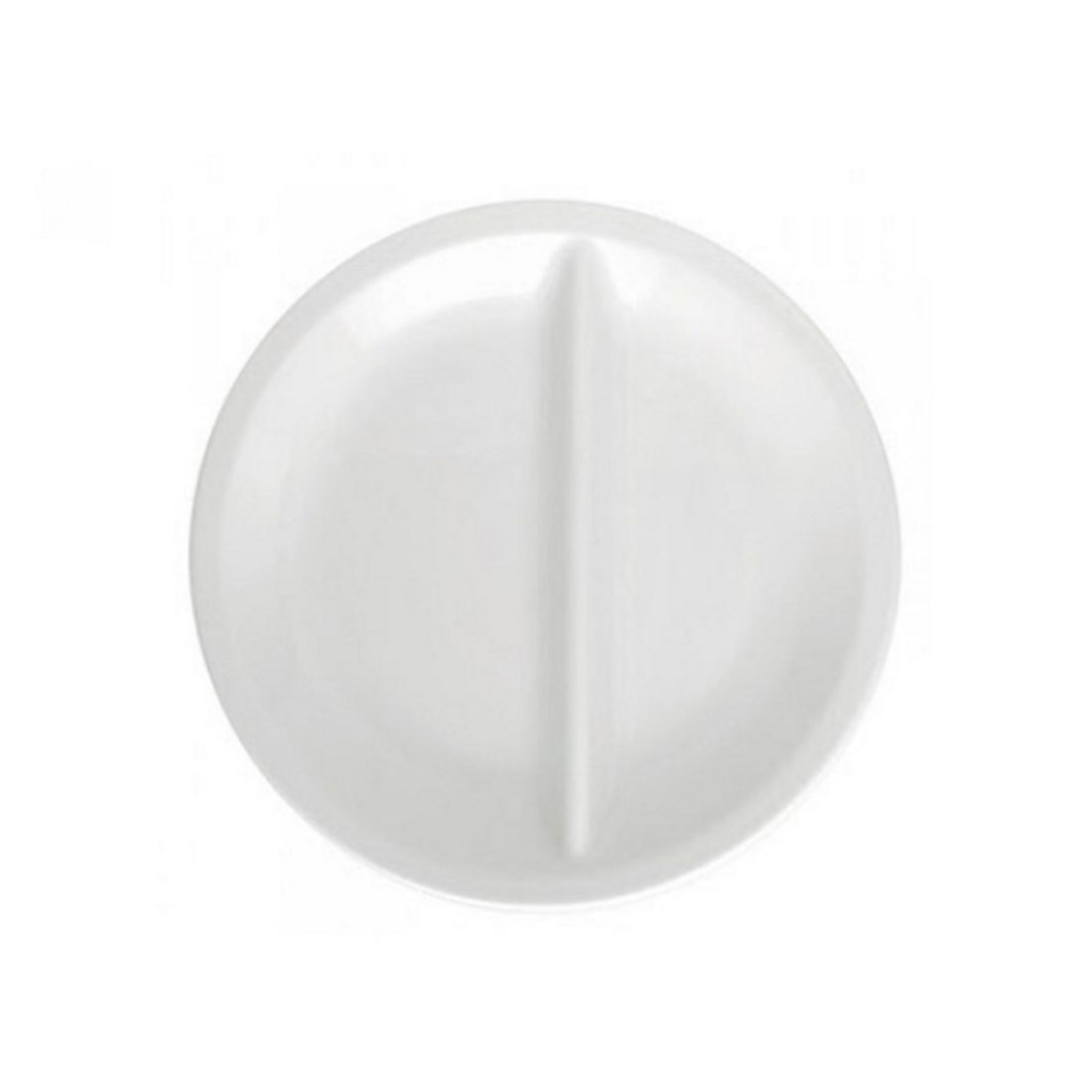 Gural Porcelain Special Plates 2 Section Plate 23cm