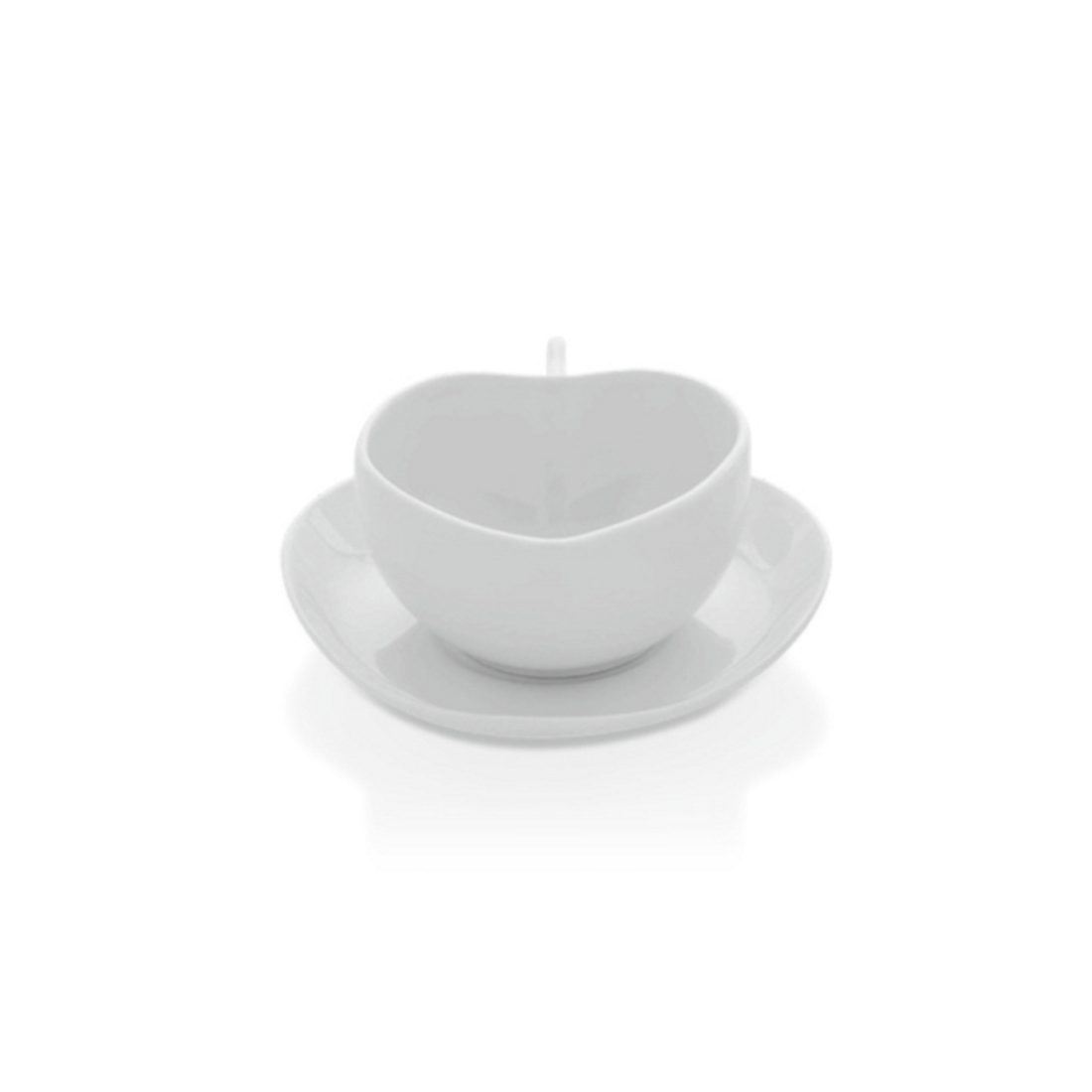Gural Porcelain Love Coffee Cup and Saucer