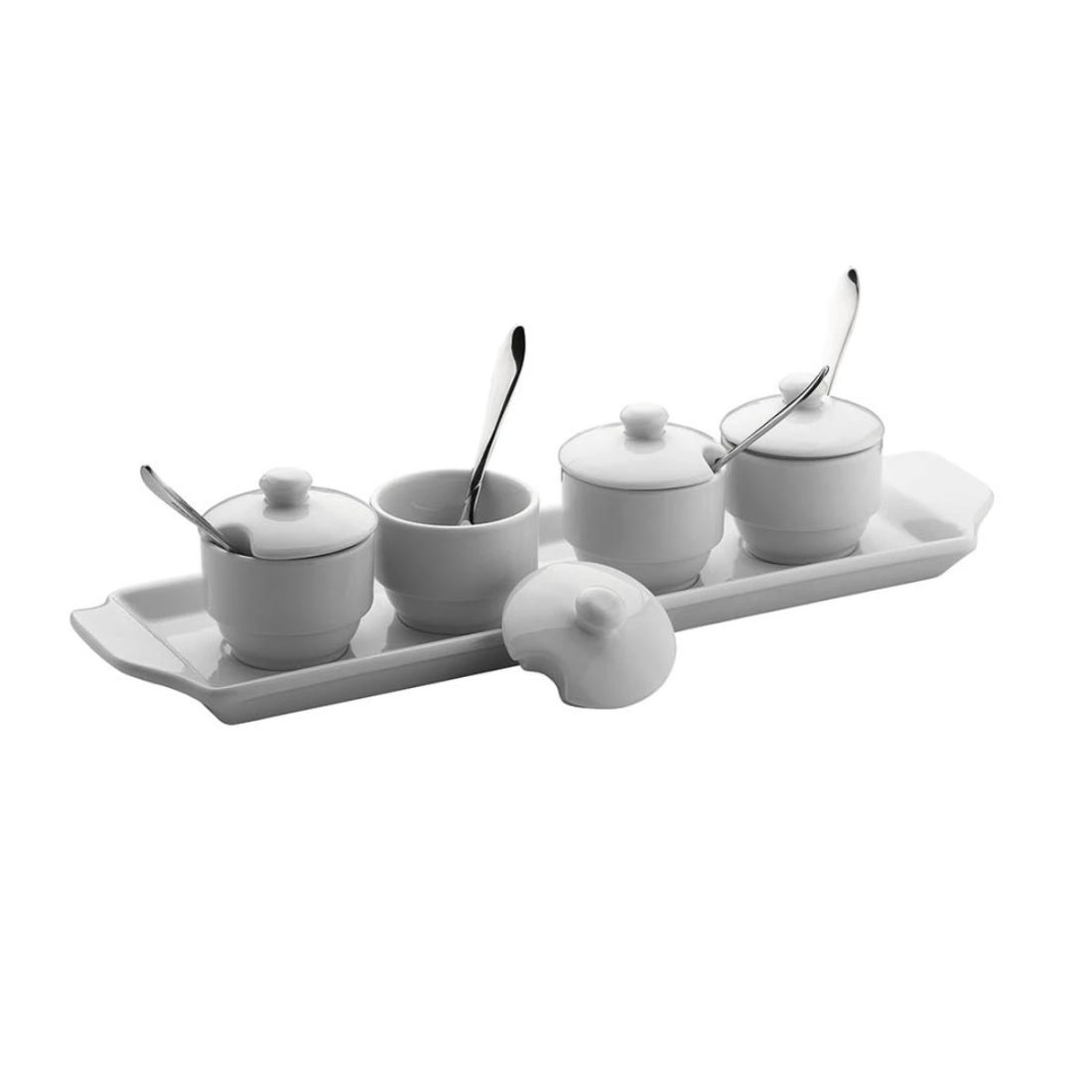 Kutahya Porcelain Tavola Mustard Service Set 34cm