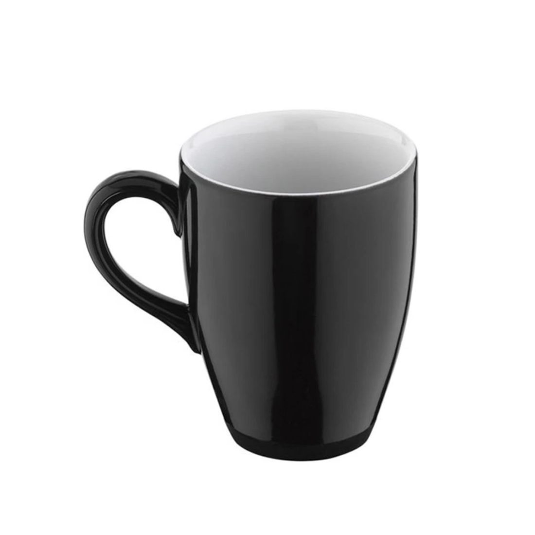 Kutahya Porcelain Lima Black Mug Glass 240cc 1 Kutahya Porcelain Lima Black Mug Glass 240cc