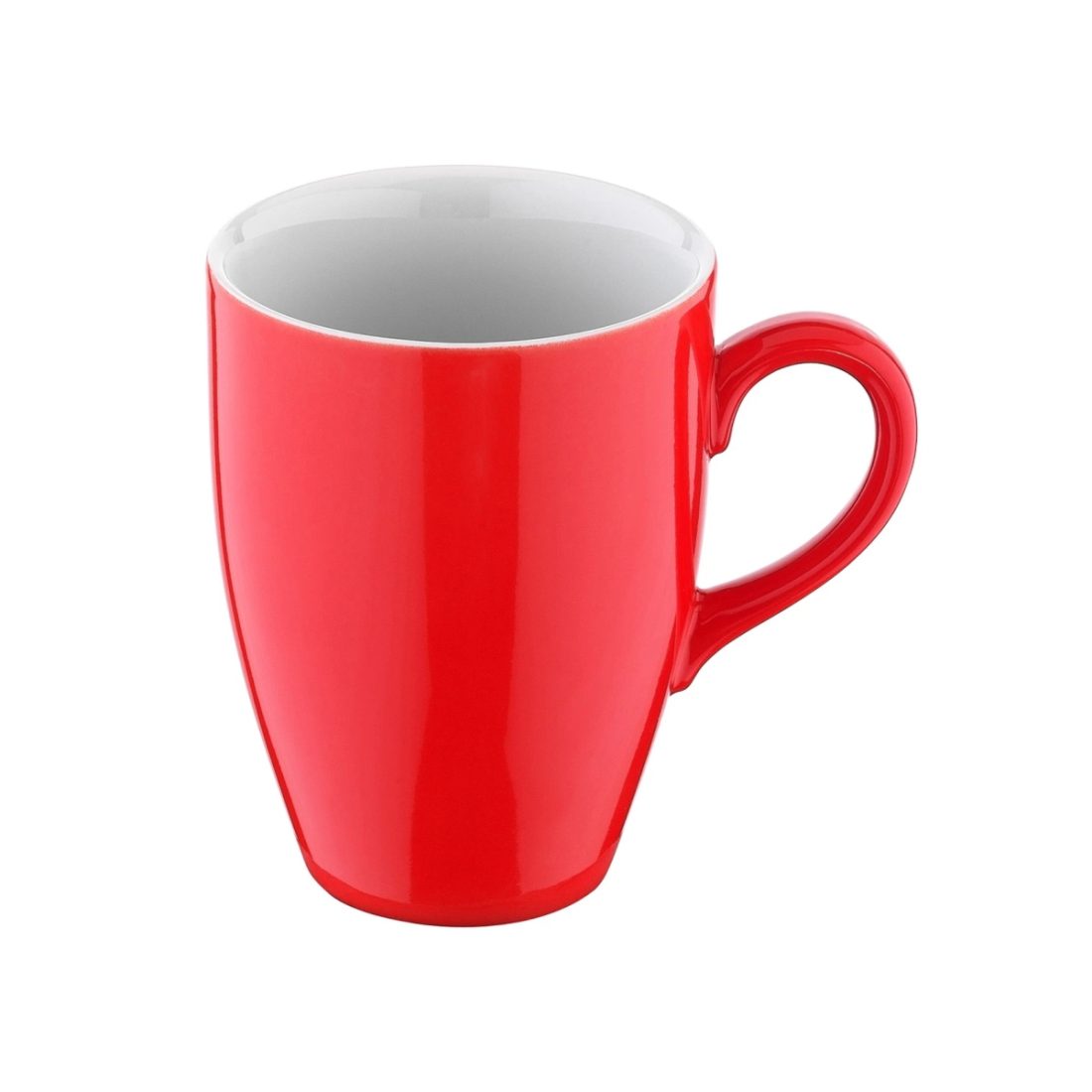 Kutahya Porcelain Lima Red Mug Cup 240cc 1 Kutahya Porcelain Lima Red Mug Cup 240cc