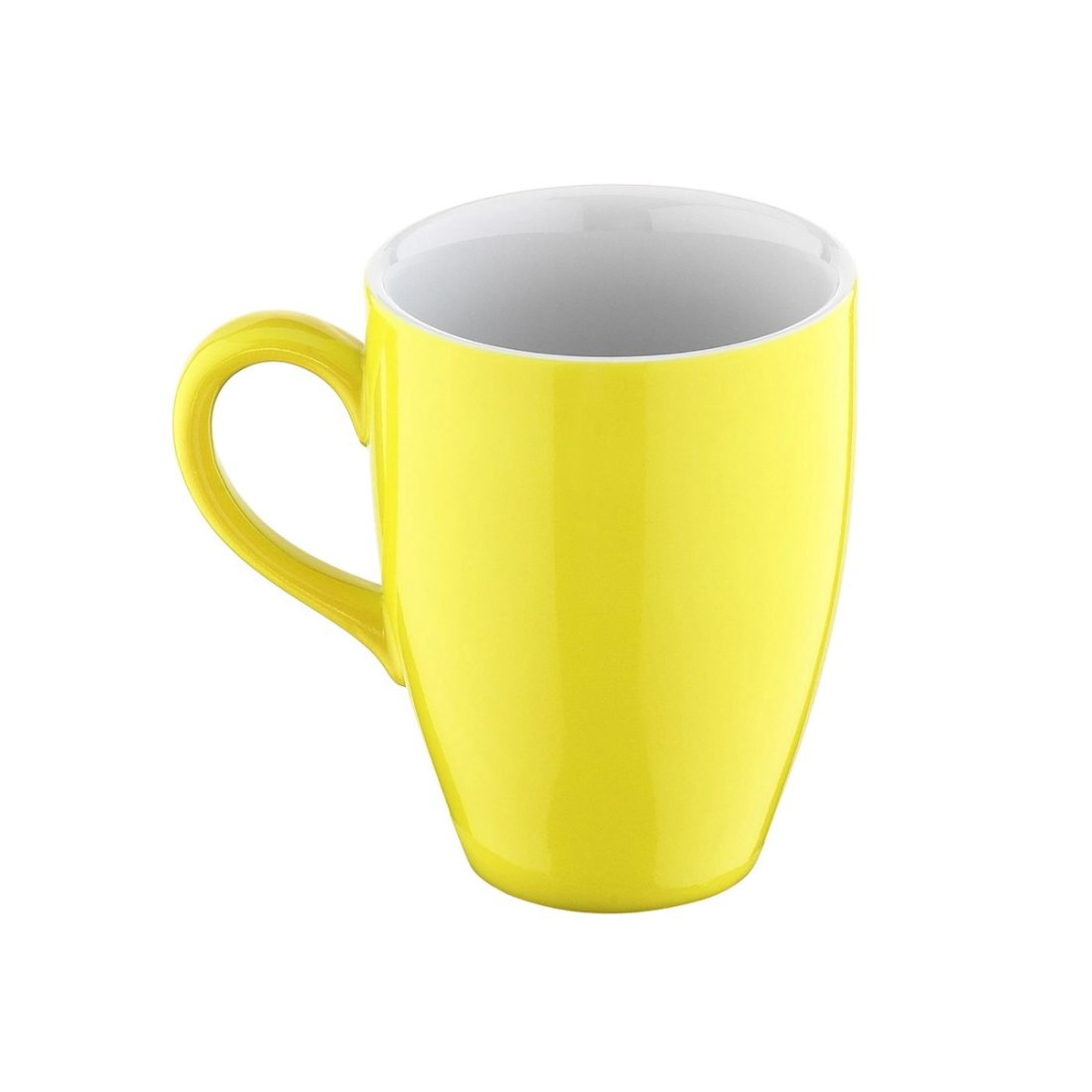 Kutahya Porcelain Lima Yellow Mug Glass 350cc 1 Kutahya Porcelain Lima Yellow Mug Glass 350cc