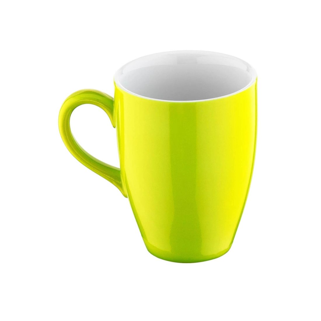 Kutahya Porcelain Lima Pistachio Green Mug & Glass 350cc 1 Kutahya Porcelain Lima Pistachio Green Mug & Glass 350cc