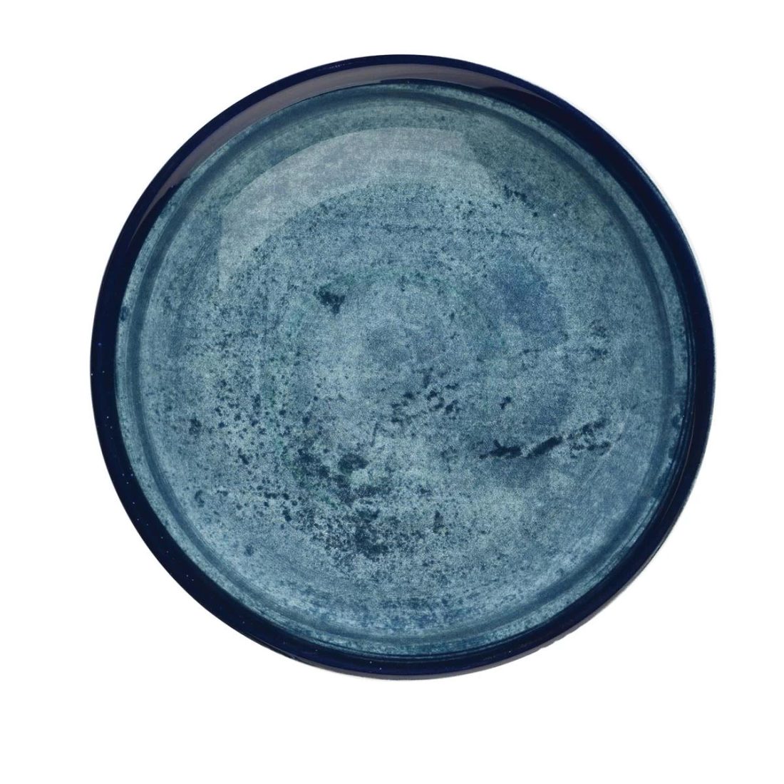 Kutahya Porcelain Corendon Flat Plate 30cm Cream Reactive Nano