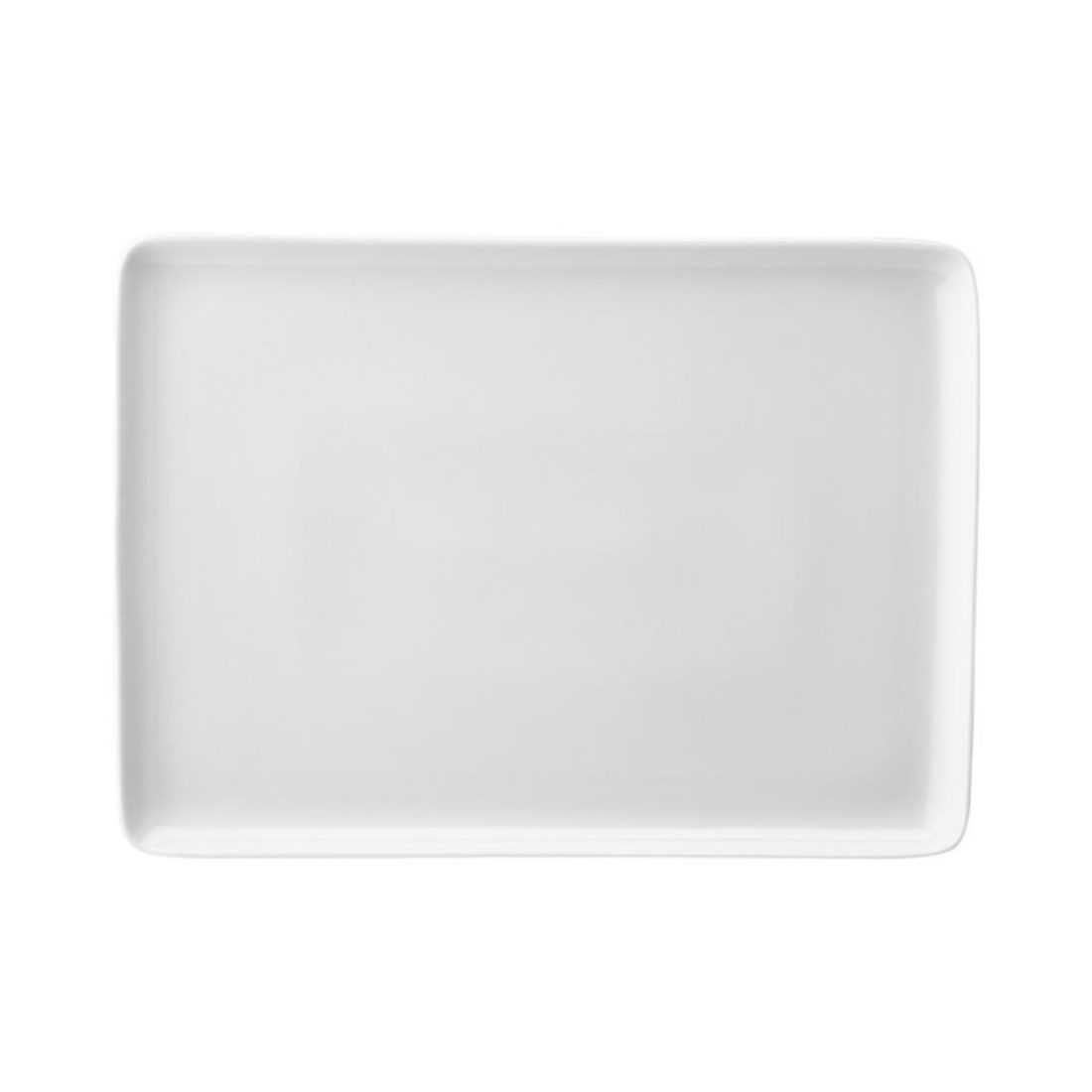 Kutahya Porcelain Tan Flat Plate 30x22cm