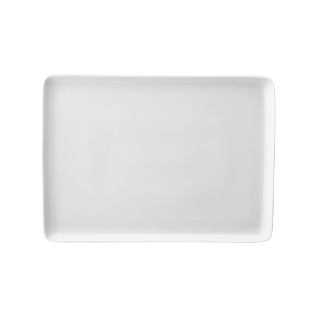 Kutahya Porcelain Tan Flat Plate 35x26cm