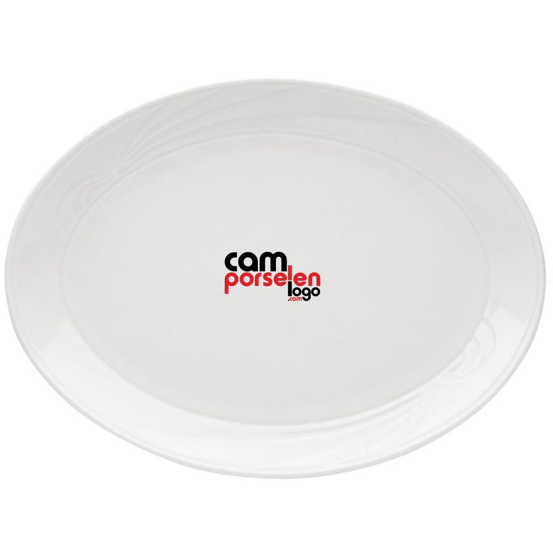 Porland Porcelain Boat Plate 25cm