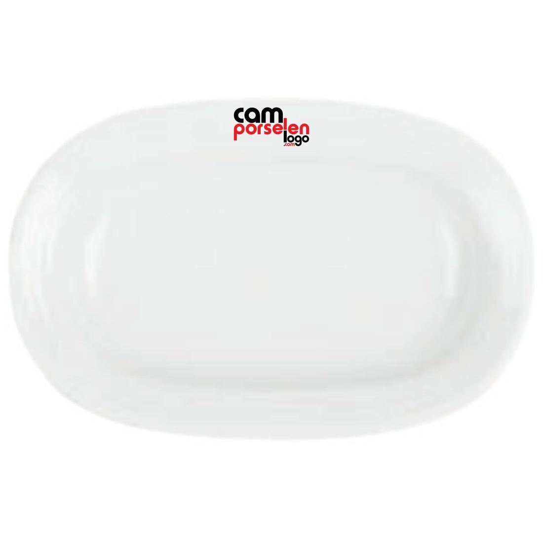 Porland Porcelain Boat Plate Focus 20cm