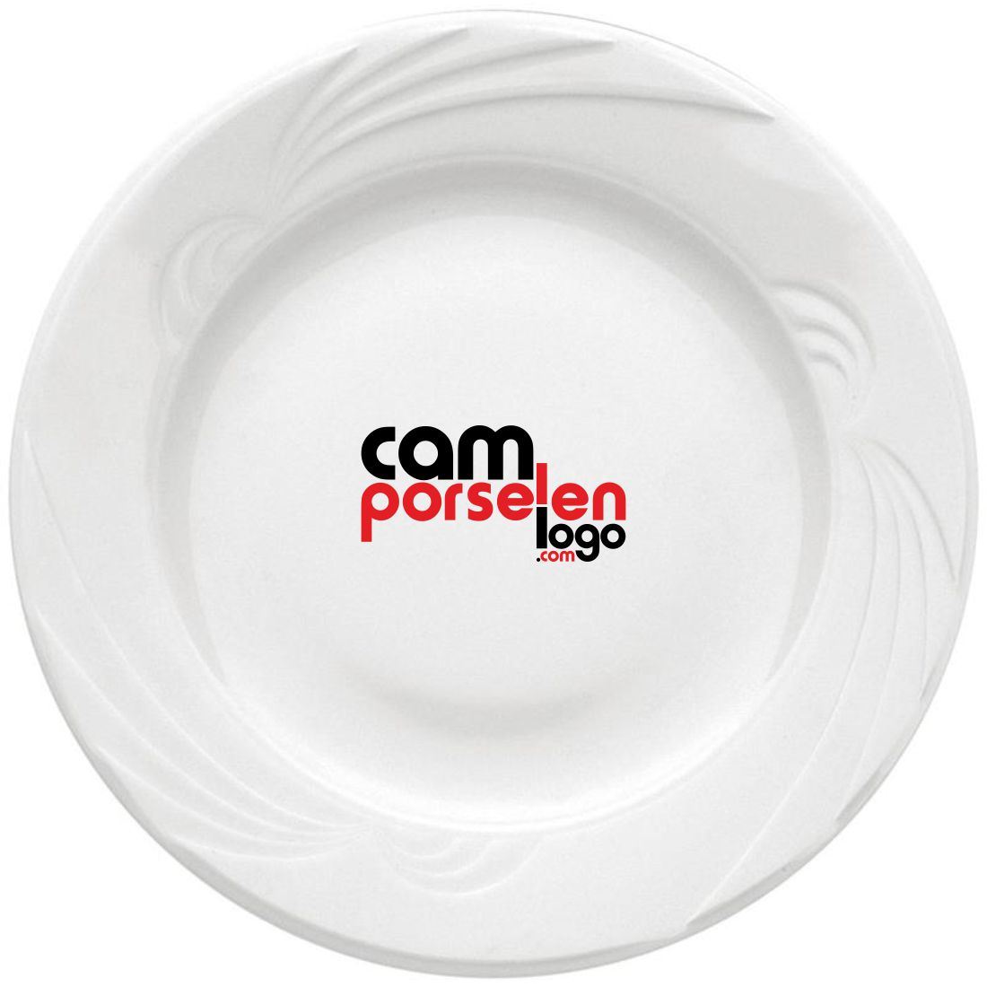 Porland Porcelain Flat Plate 18cm