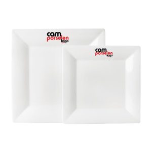 Porland Porcelain Flat Plate Quartet