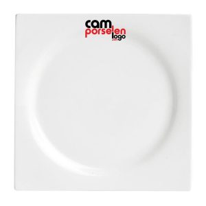 Porland Porcelain Flat Plate Zen 24cm