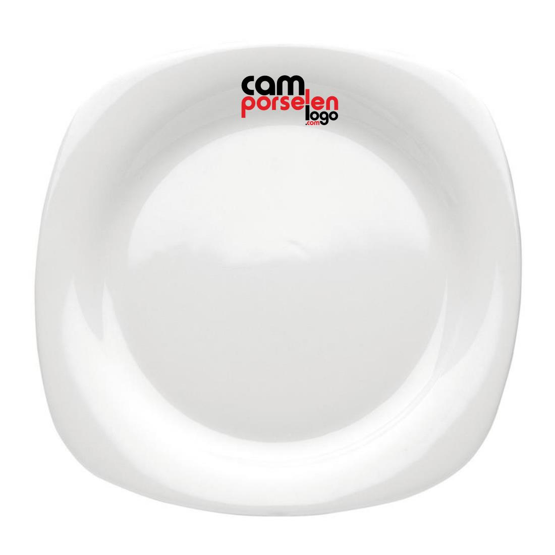 Porland Porcelain Flat Plate Paloma 22cm