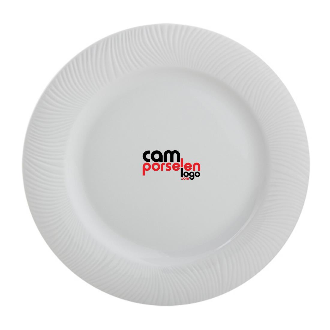 Porland Porcelain Flat Plate Lara 32cm