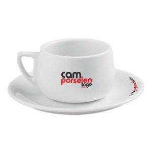 Porland Porcelain Coffee Cup With Saucer Soley 78cc