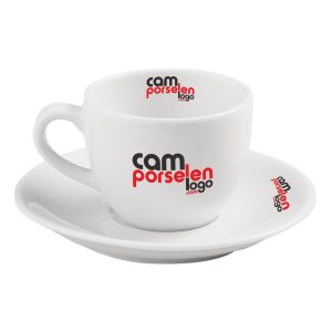 Porland Porcelain Coffee Cup With Saucer Soley 80cc