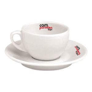 Porland Porcelain Espresso Turkish Coffee Cup and Saucer