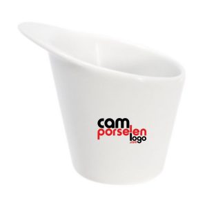 Porland Porcelain Bowl 10cm Side Cut