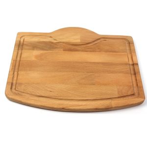 Kuvarz Ahşap Steak Servis Oval Dörtgen 35x29cm