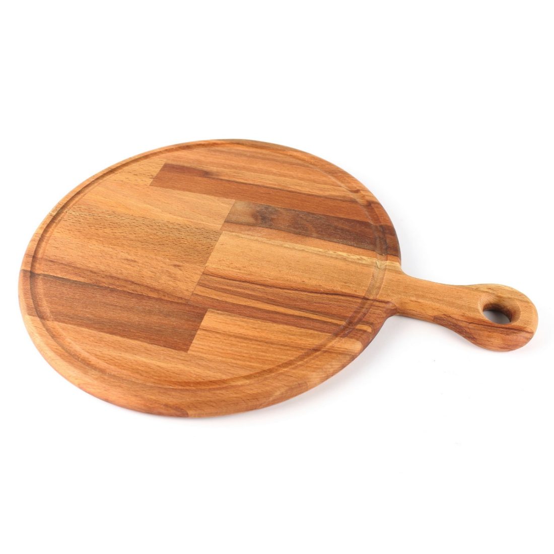 Kuvarz Ahşap Steak Sunum Tahtası Saplı Yuvarlak 37x29cm 3 Kuvarz Ahşap Steak Sunum Tahtası Saplı Yuvarlak 37x29cm - Görsel 3