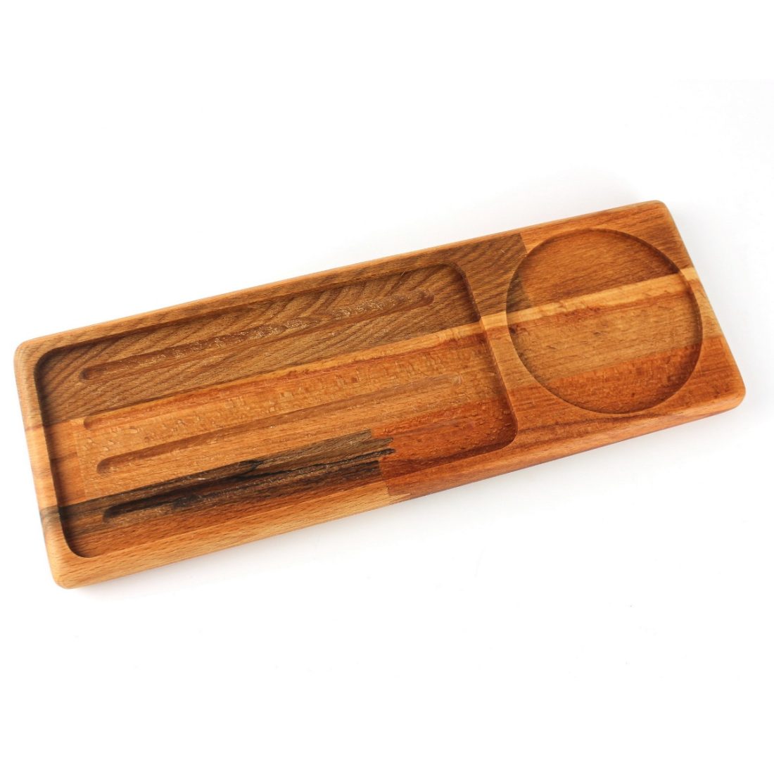 Kuvarz Wooden Tea Coffee Serving Base 34x12cm