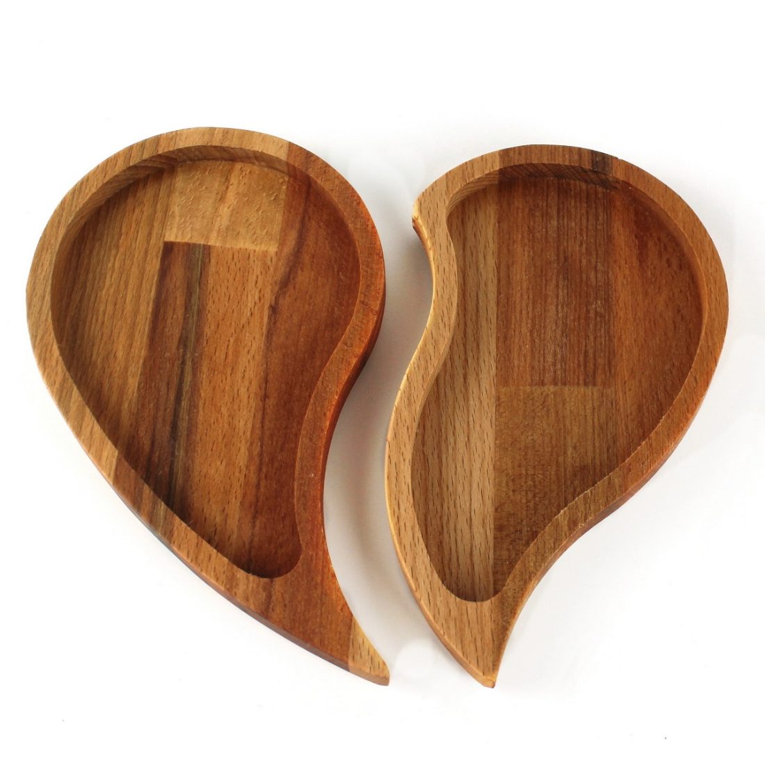 Kuvarz Wooden Tea Coffee Cookie Serving Plate21x18cm