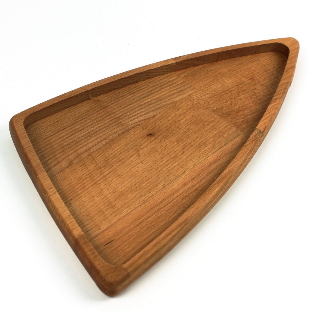 Kuvarz Wooden Triangle Tray 35x18cm