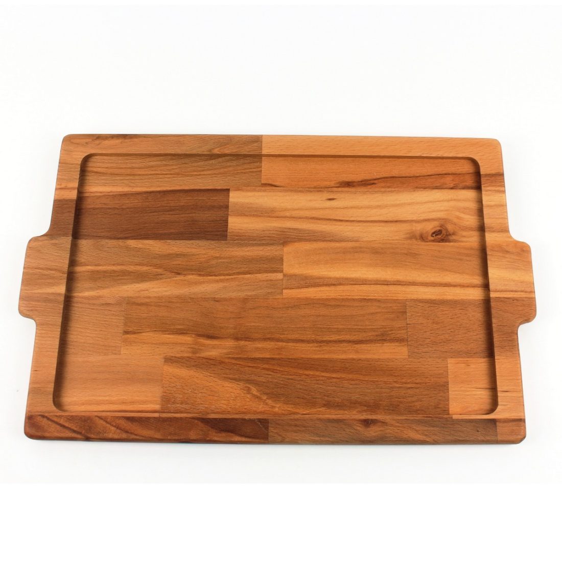 Kuvarz Wooden Handled Tray 48x30cm