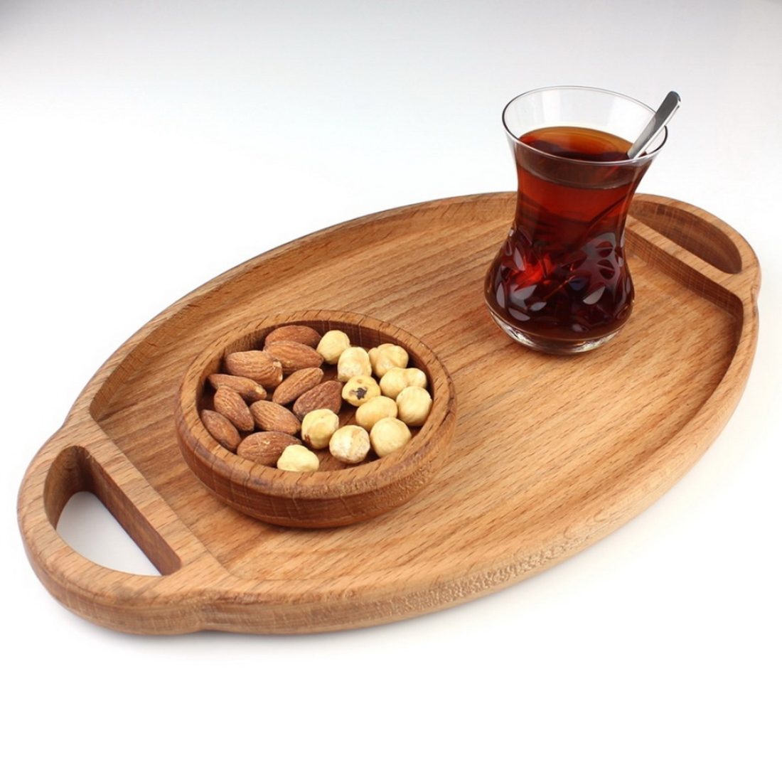 Kuvarz Wooden Tray 33x19cm