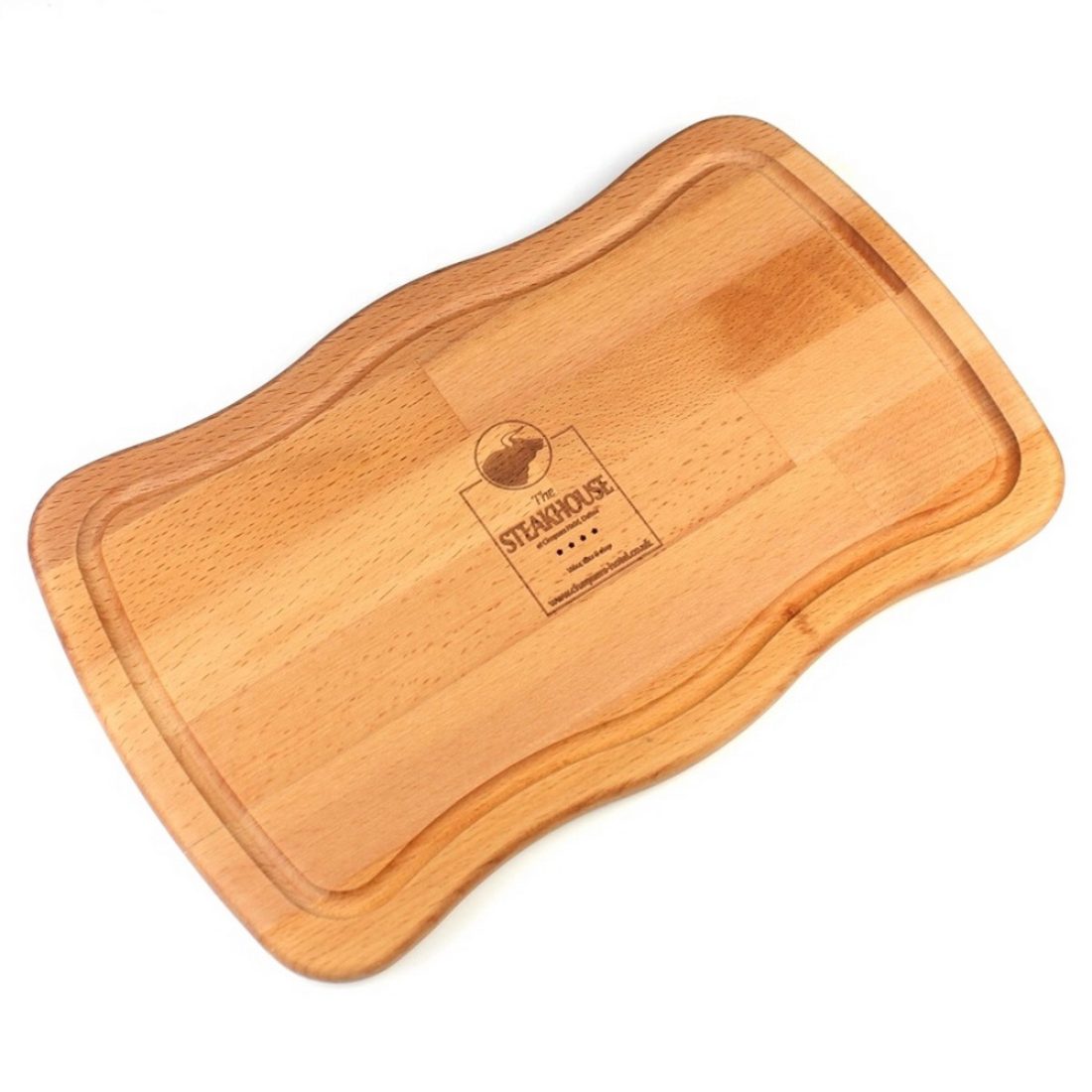 Kuvarz Wooden Steak Board 35x21cm 2 Kuvarz Wooden Steak Board 35x21cm - Image 2