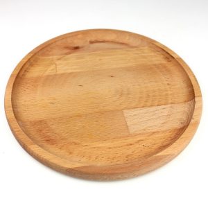Kuvarz Wooden Round Serving Board 28cm