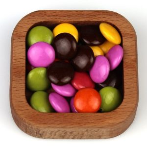 Kuvarz Wooden Sauce Cup 7x7cm