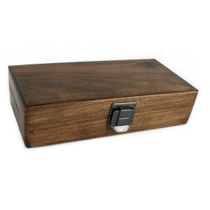 Kuvarz Wooden Carved Box 17x8,5cm Walnut