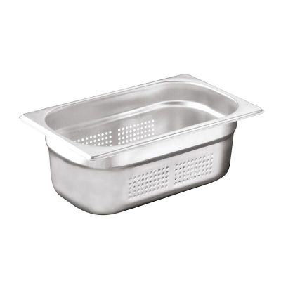 Bilge Inox GN 1/4-65 mm Paslanmaz Çelik Delikli Gastronorm Küvet 1 Bilge Inox GN 1/4-65 mm Paslanmaz Çelik Delikli Gastronorm Küvet