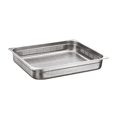 Bilge Inox GN 2/1-65 mm Paslanmaz Çelik Delikli Gastronorm Küvet 1 Bilge Inox GN 2/1-65 mm Paslanmaz Çelik Delikli Gastronorm Küvet