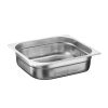 Bilge Inox GN 2/3-200 mm Paslanmaz Çelik Delikli Gastronorm Küvet